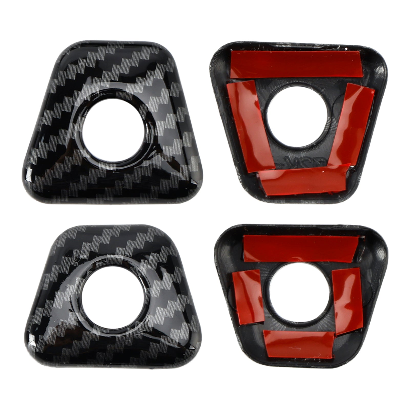 2018-2022 BMW 5 Series G30 Carbon Fiber Inner Door Bolt Lock Down Frame Trim