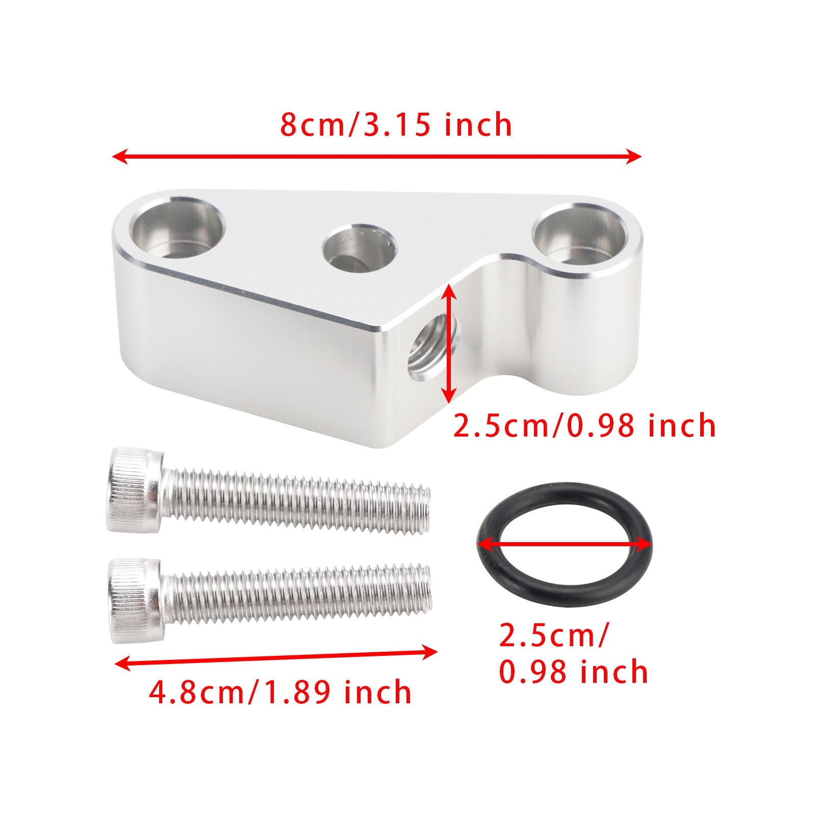 Oil Pressure Sensor Adapter Port 551166 For Gen 5 LT Valley Pan - M12-1.75