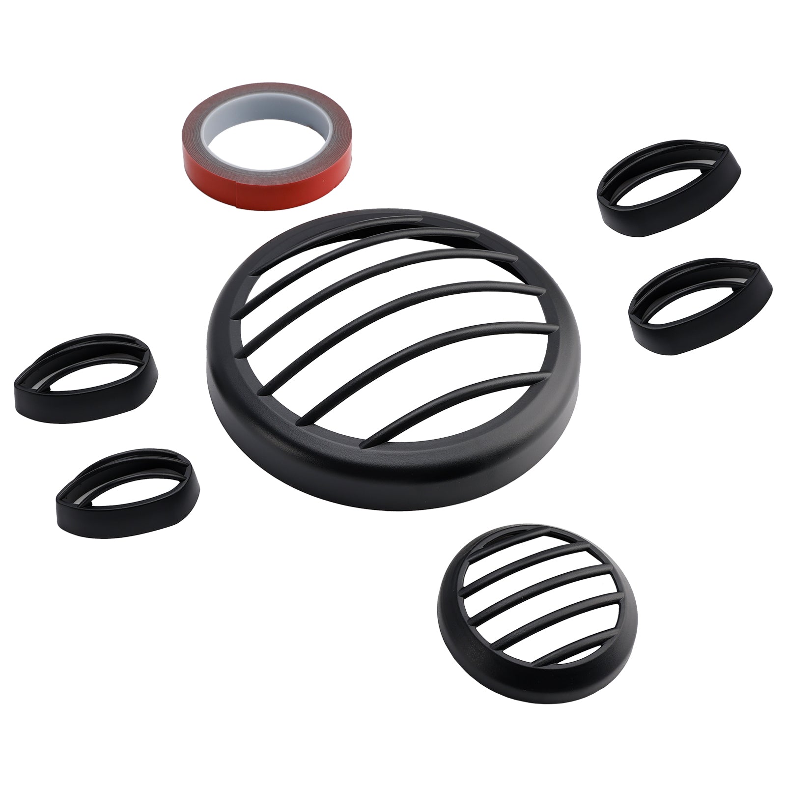 2023-2024 Yamaha Pg-1 Headlight Guard Shield Cover Grille Black Kit