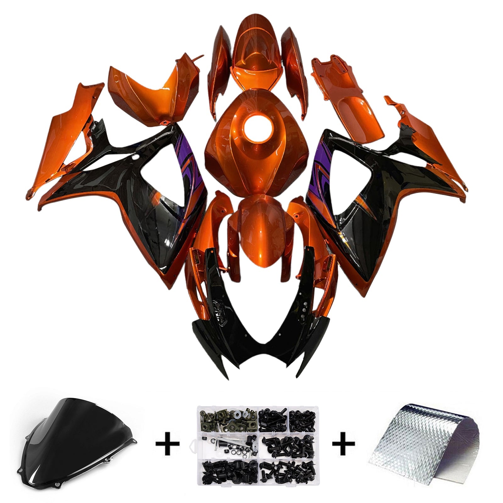 Injection Fairing Kit Bodywork Plastic ABS For Suzuki GSXR 600/750 2006-2007 K6