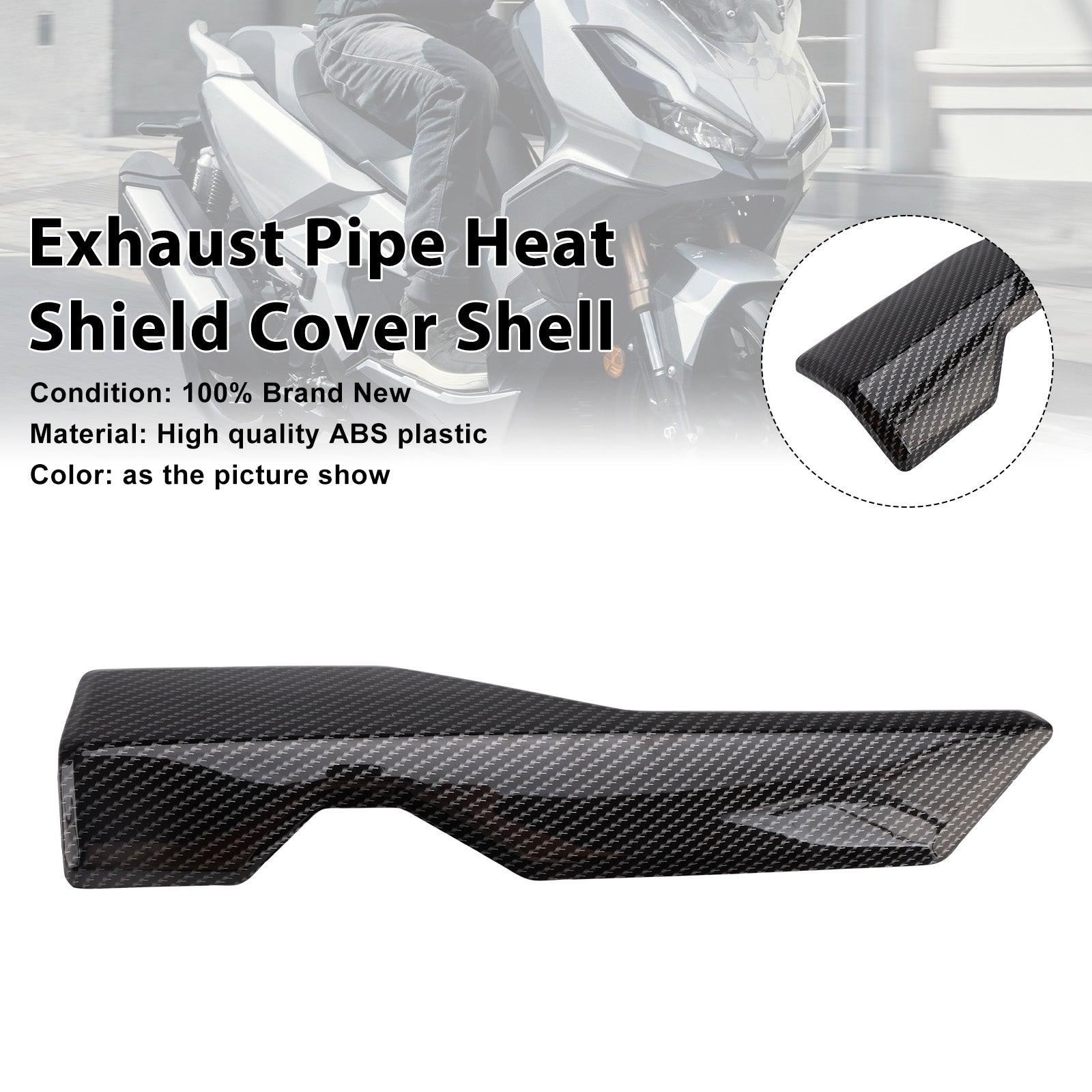 2022-2024 Honda ADV 350 Exhaust Pipe Heat Shield Cover Shell