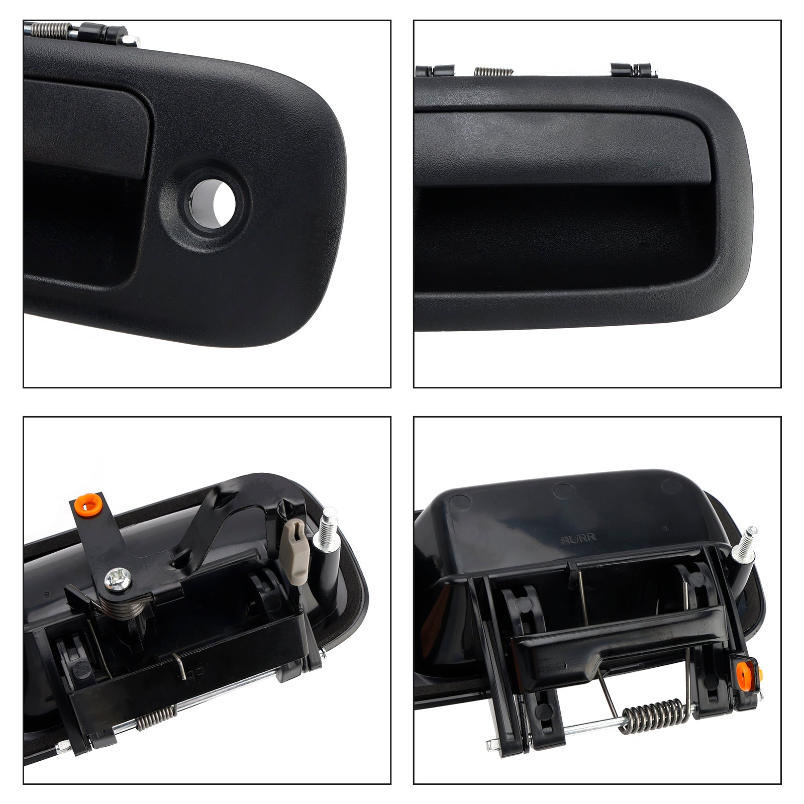 3PCs Front Exterior Door Handle Set For Chevrolet Express 1500 2500 1996-2009