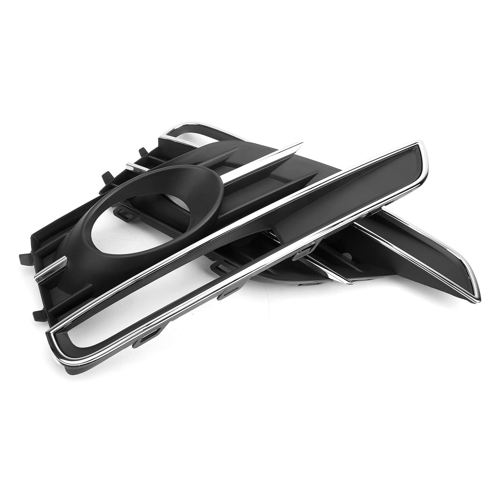 2016-2019 VW Beetle Pair Front Bumper Fog Light Grill Cover Bezel