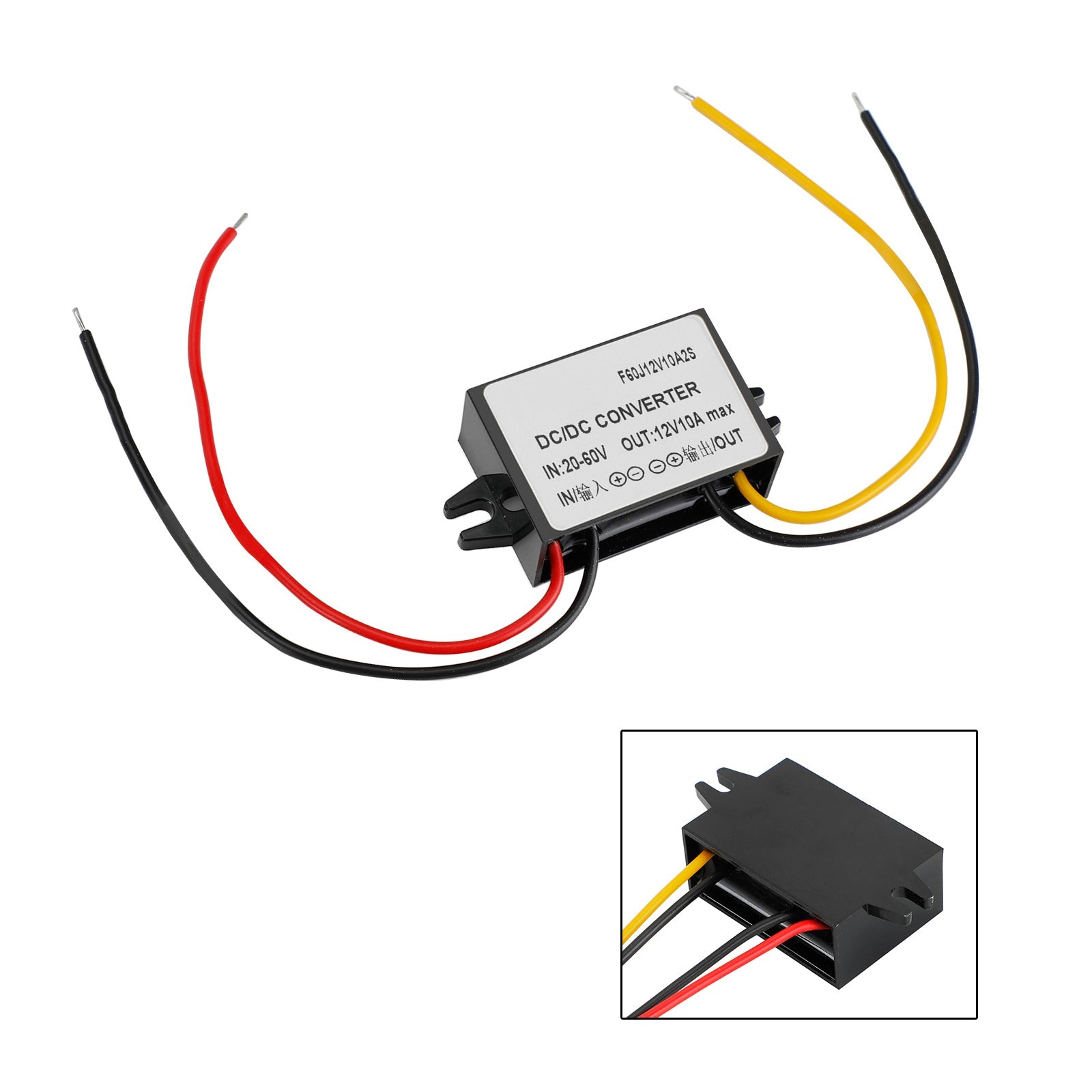 Step Down DC/DC Buck Converter 20-60V to 12V 10A Regulator Power Module