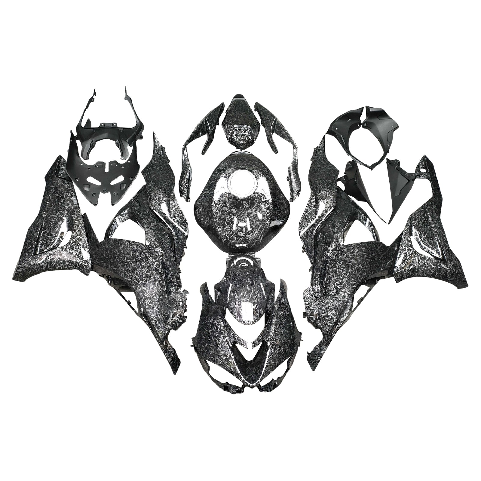 Injection Fairing Kit Bodywork Plastic ABS fit For Kawasaki ZX-6R 2024-2025