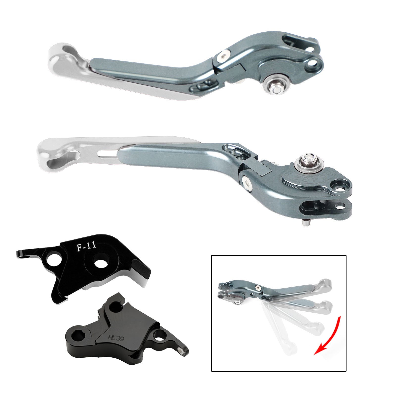 Adjustable Clutch Brake Lever fit for CFMOTO 700CL-X Sport 2021-2024