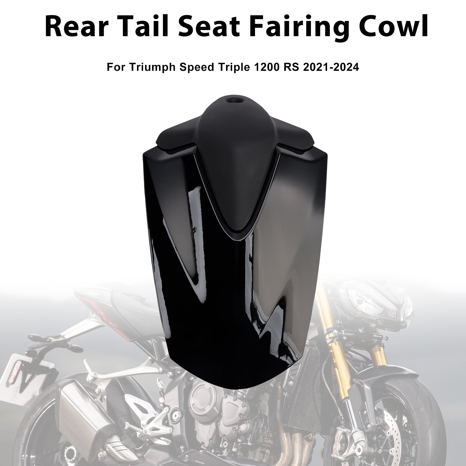 2021-2024 For Speed Triple 1200 RS Rear Tail Seat Fairing Cowl Cover