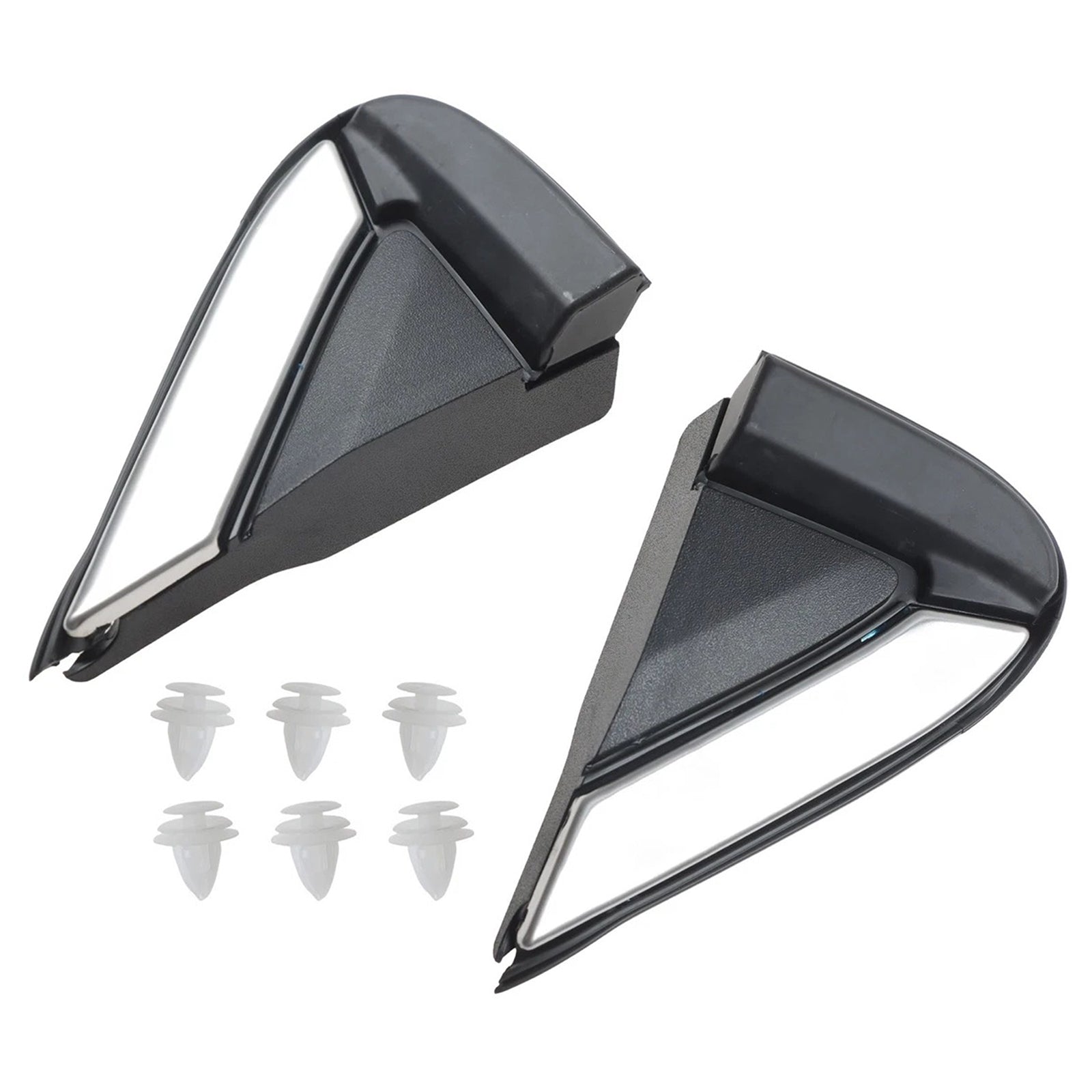 Pair Front Window Fender Corner Cover Trim Molding for GMC Terrain 2018-2024