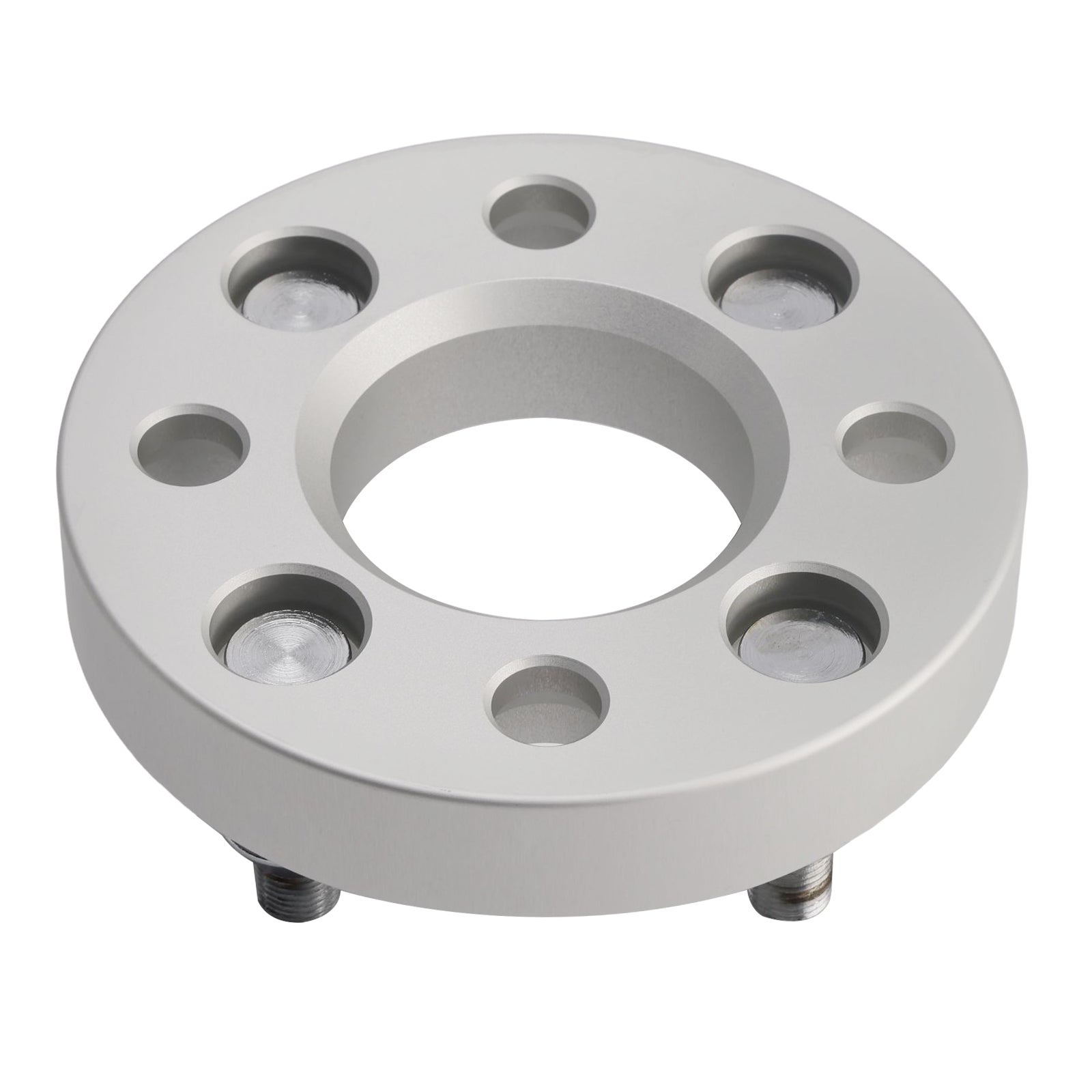 1" Wheel Spacers Kit Cable Golf Carts Lug Nuts Silver For Yamaha Club Car Ezgo