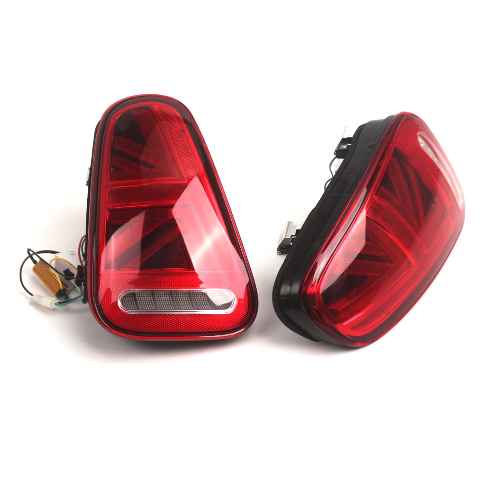 2001 2002 2003 2004 2005 2006 BMW Mini Cooper R50 R52 R53 L&R LED Tail lights w/ Turn Signal Lamps