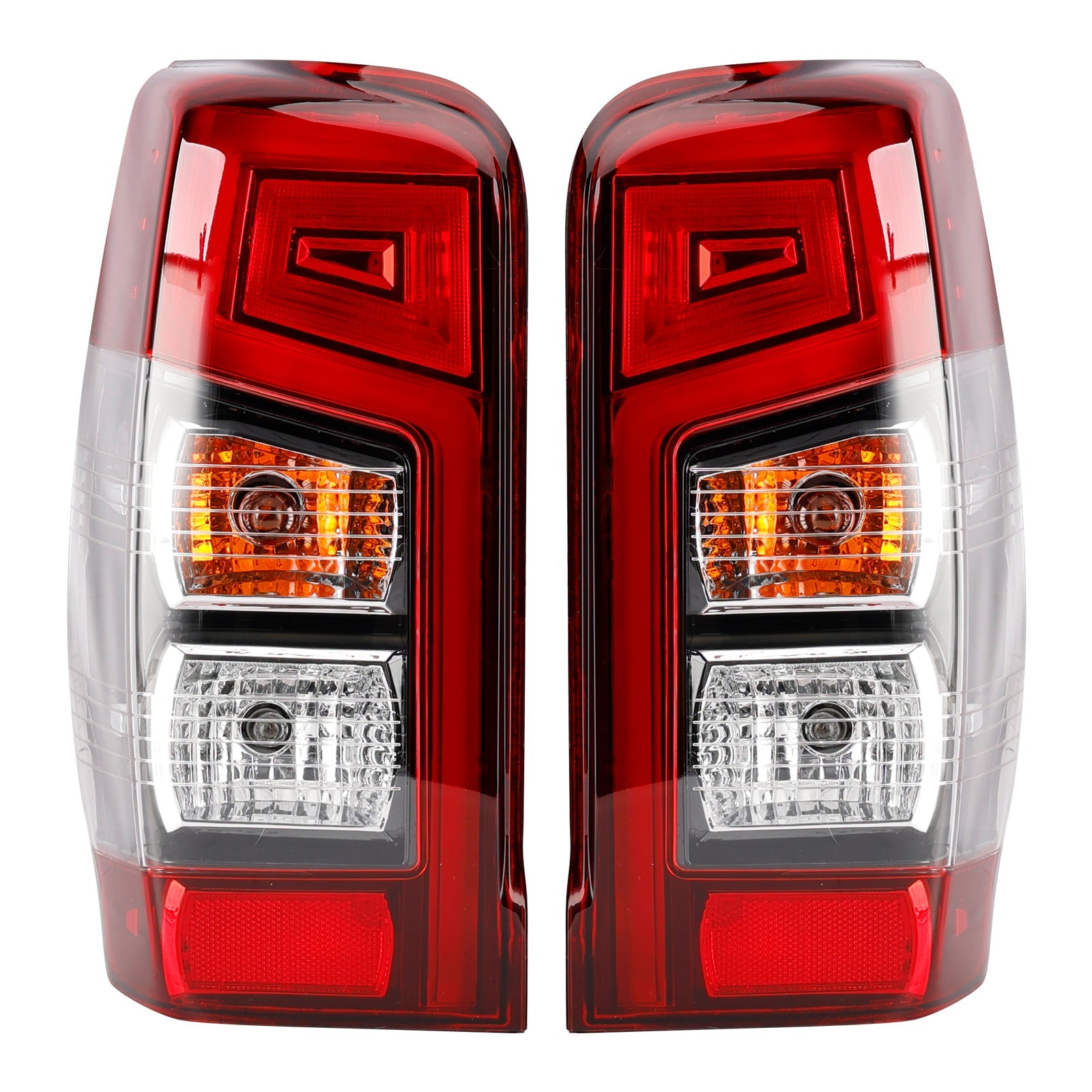 Pair LED Rear Stop Brake Tail Light Lamp For Mitsubishi Triton L200 2019-2023