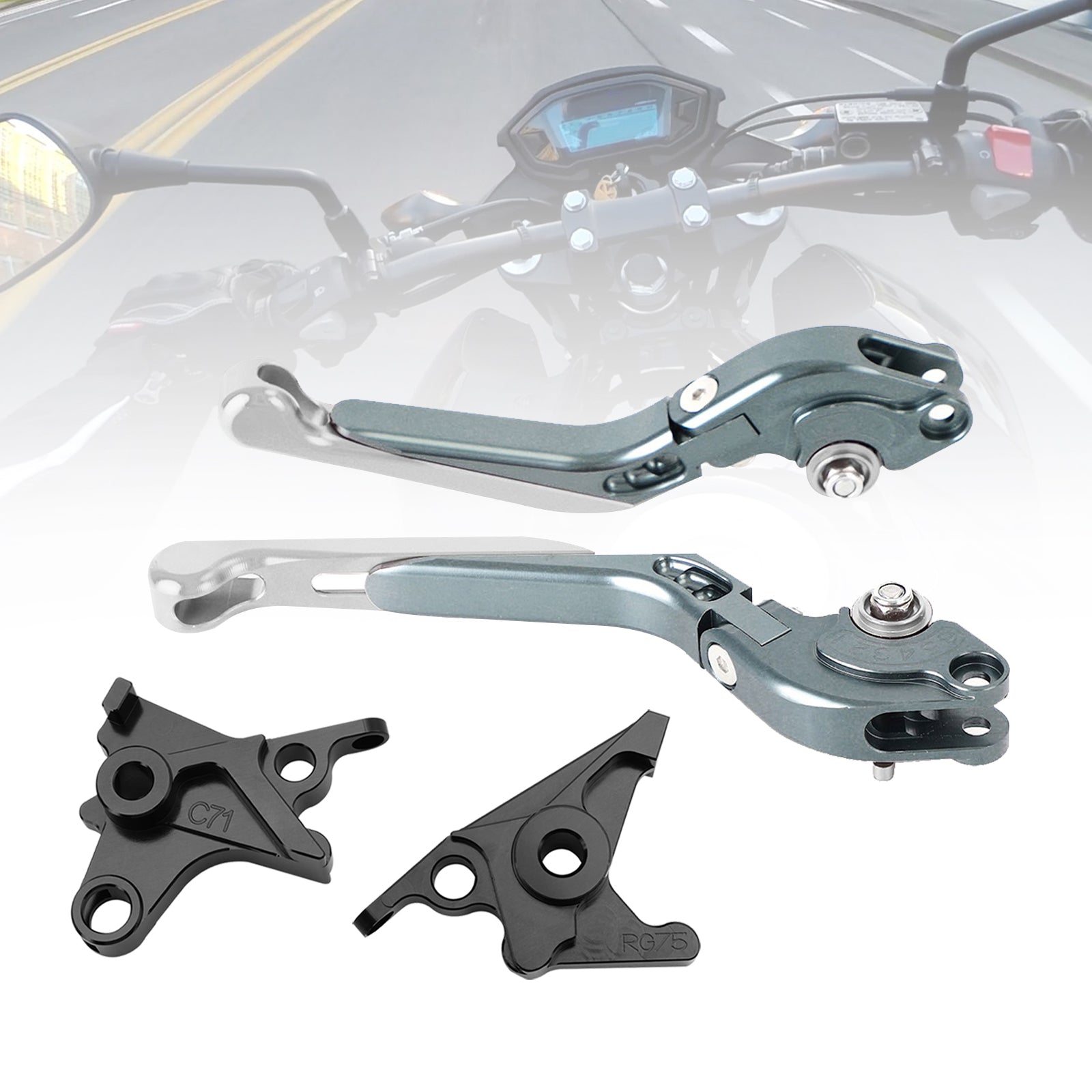 BMW R Nine T /Pure /Racer 2017-2023에 적합한 조절 식 클러치 브레이크 레버