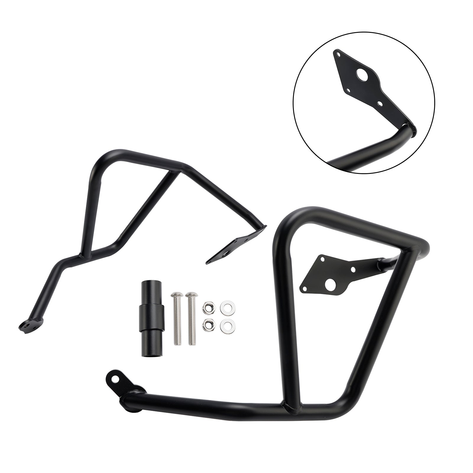 Engine Protect Guard Frame Upper Crash Bar Silver Silver For Honda Nx400 500 24