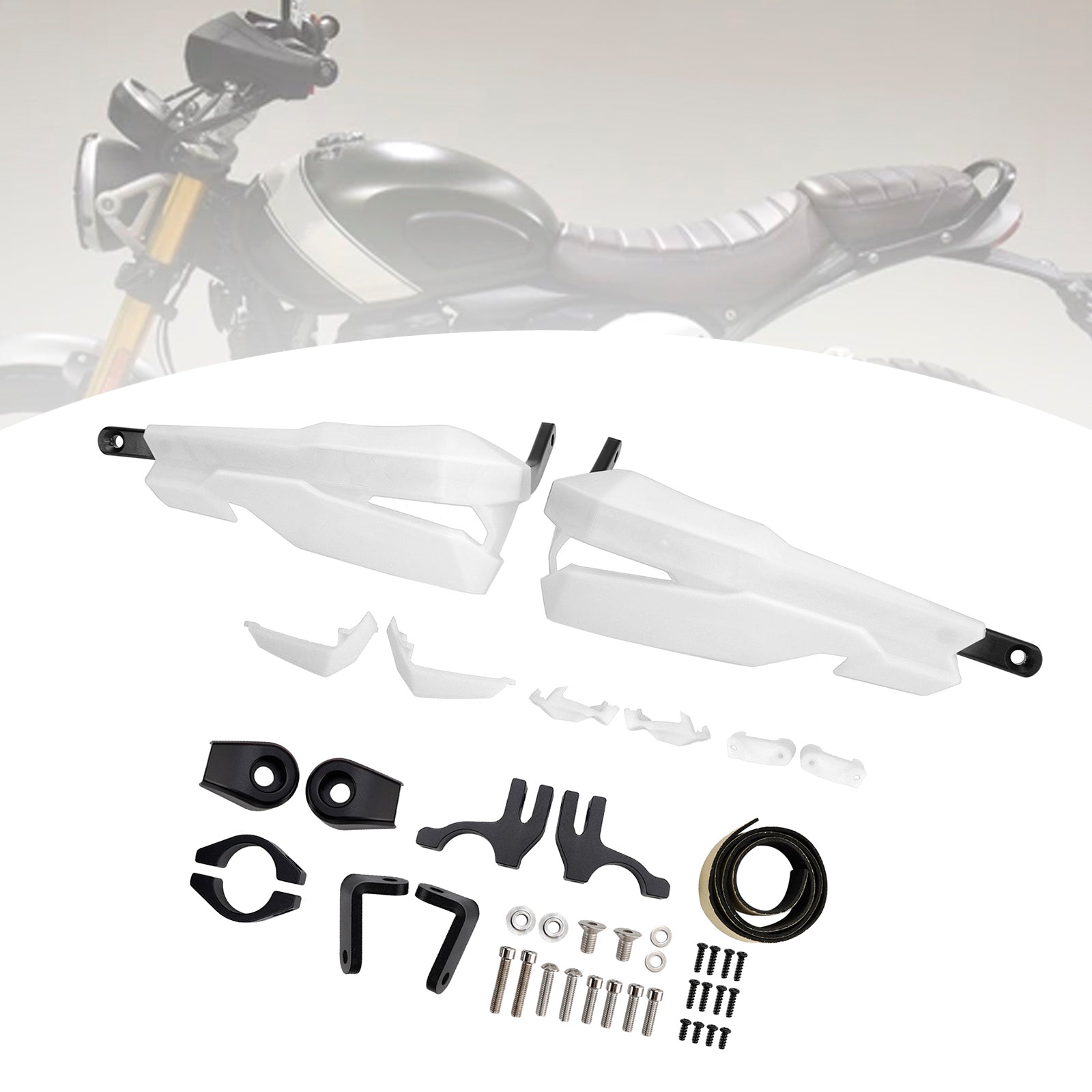 2024-2025 SCRAMBLER 400 X Handguard Protector