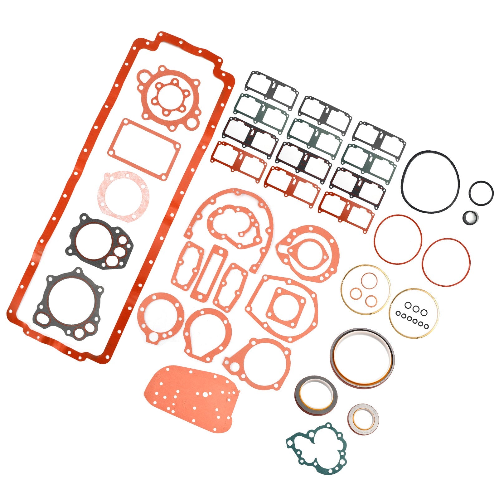 Lower Engine Gasket Set for Cummins NT855 Big Cams 1 2 & 3 3801468 3801235