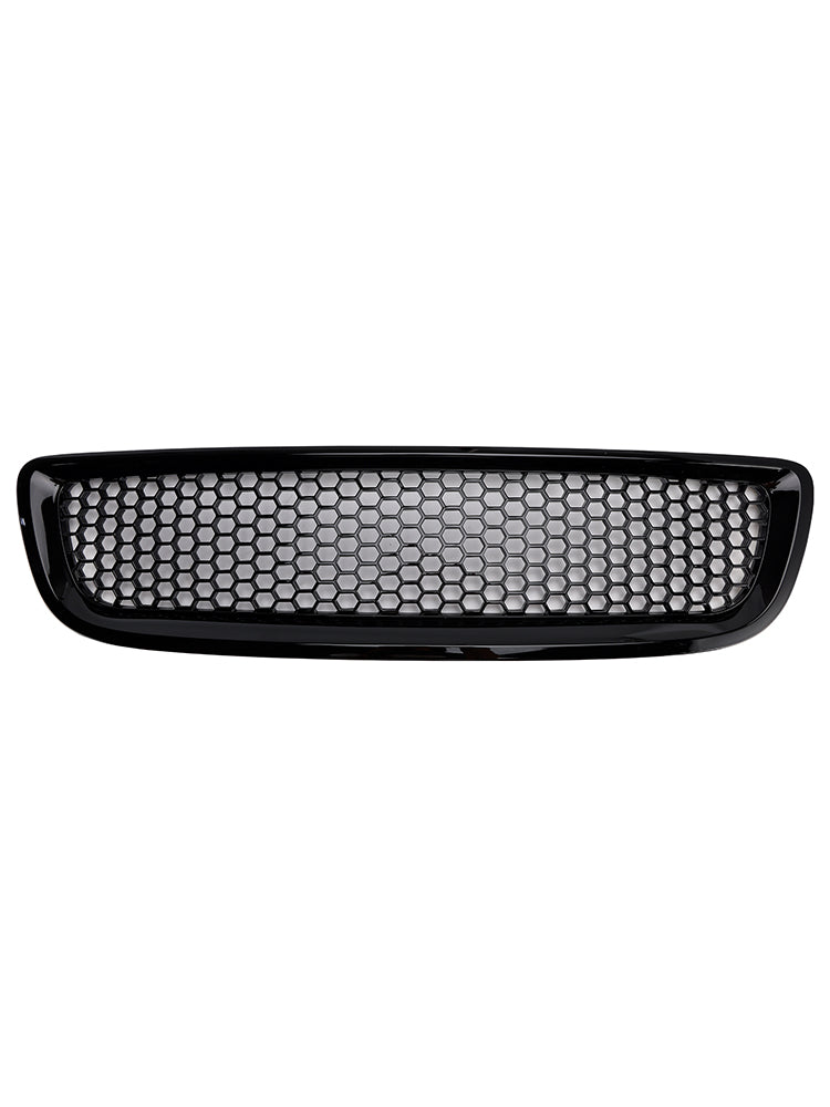 2008-2012 Volvo S40 V50 Gloss Black Front Bumper Honeycomb Grille Grill