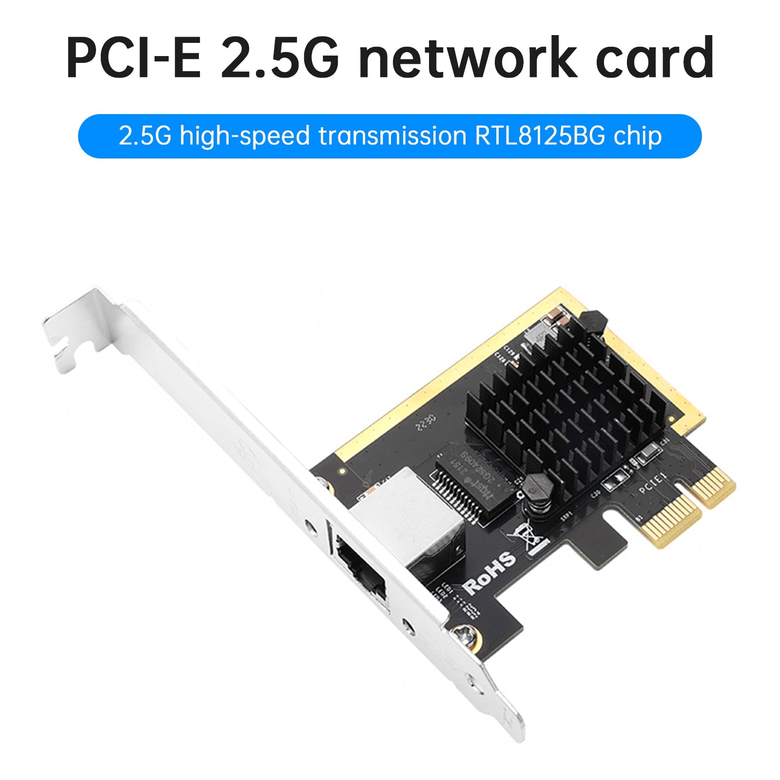 PCIE to 2.5G Network Card PXE Diskless Boot Network Card Support Synology PXE WO
