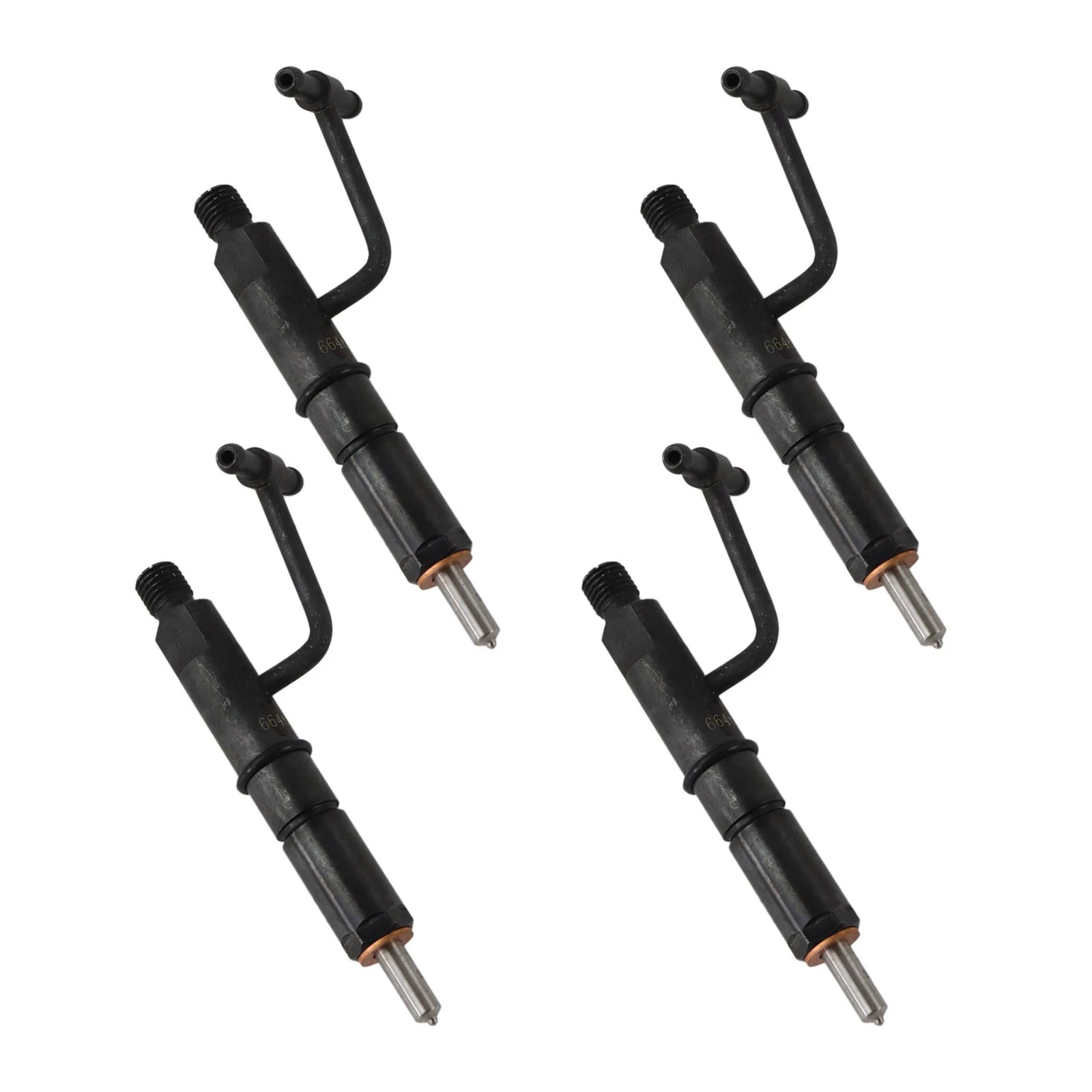 4Pcs Fuel Injector For Mustang Bobcat 843 853 960 2060 Isuzu 4JB1 6646906