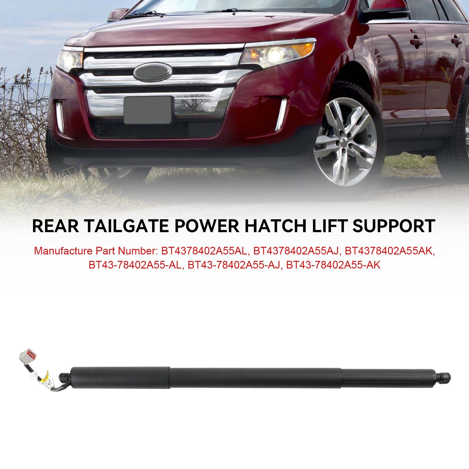 2011-2015 Lincoln MKX Rear LH or RH Tailgate Power Lift Supports Strut BT4378402A55AL