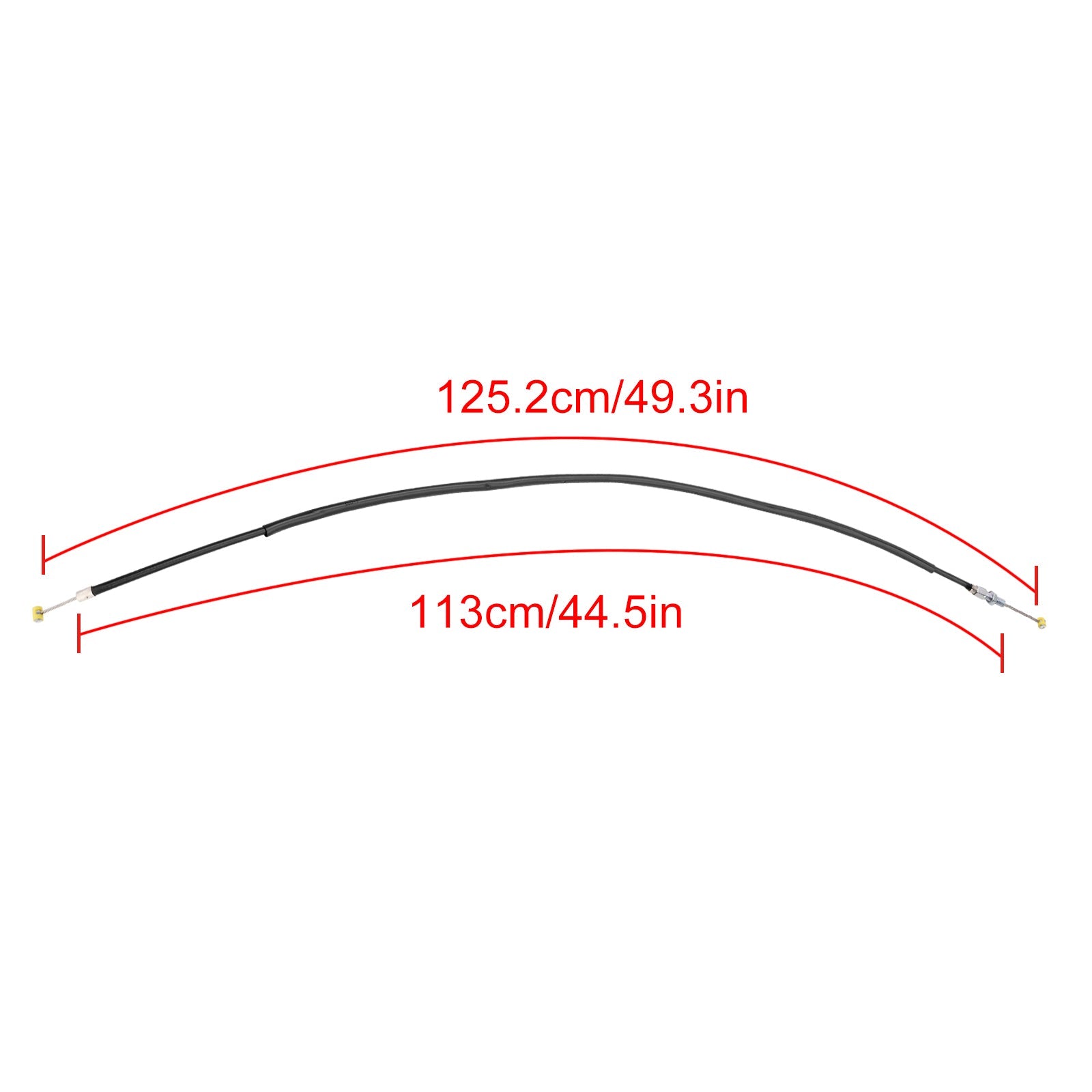 2009-2016 Suzuki GSXR1000 Motorcycle Clutch Cable Replacement Black