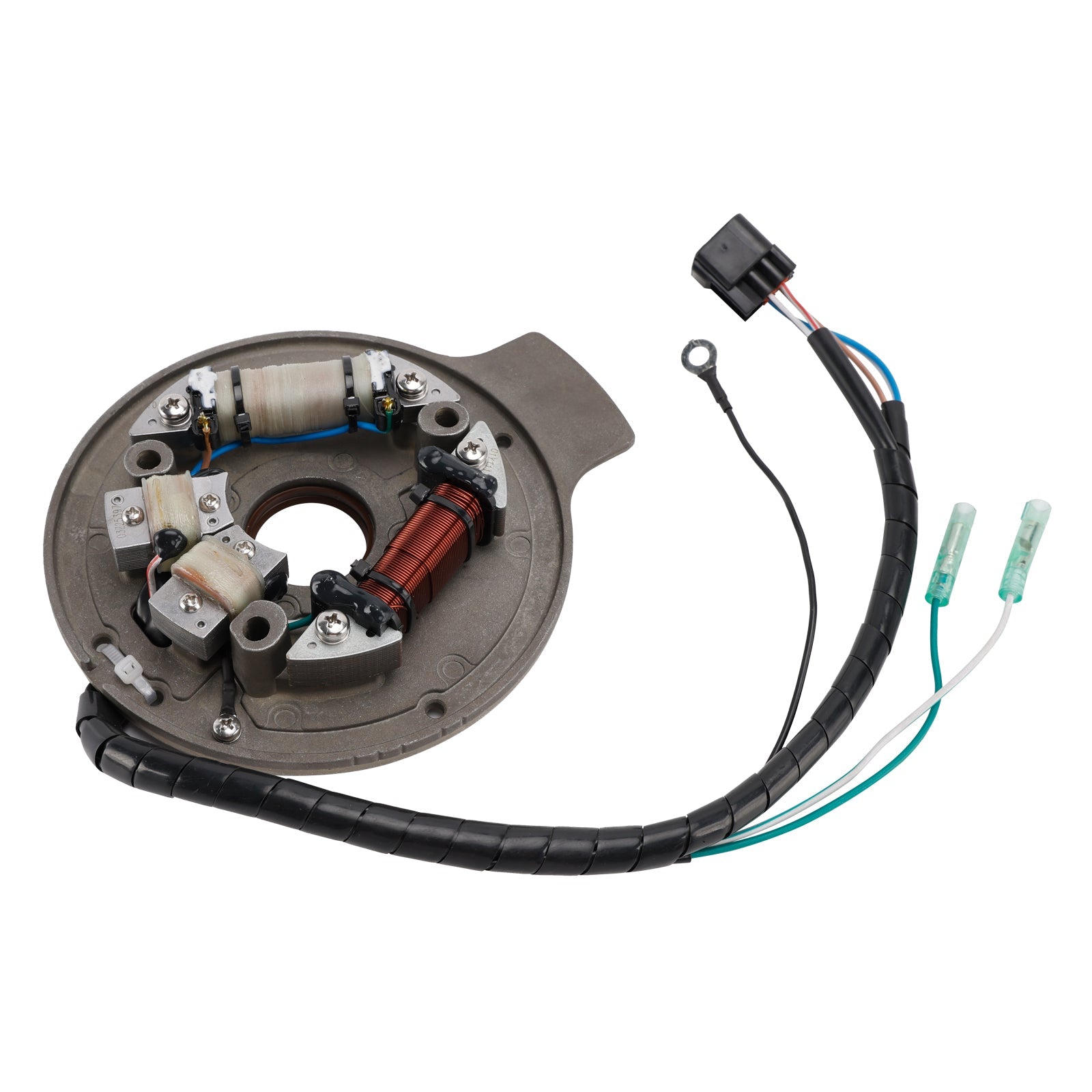 Generator Charge & Lighting Coil Base Assy For Yamaha E EK 40G 40Hp 2S 2009-2019