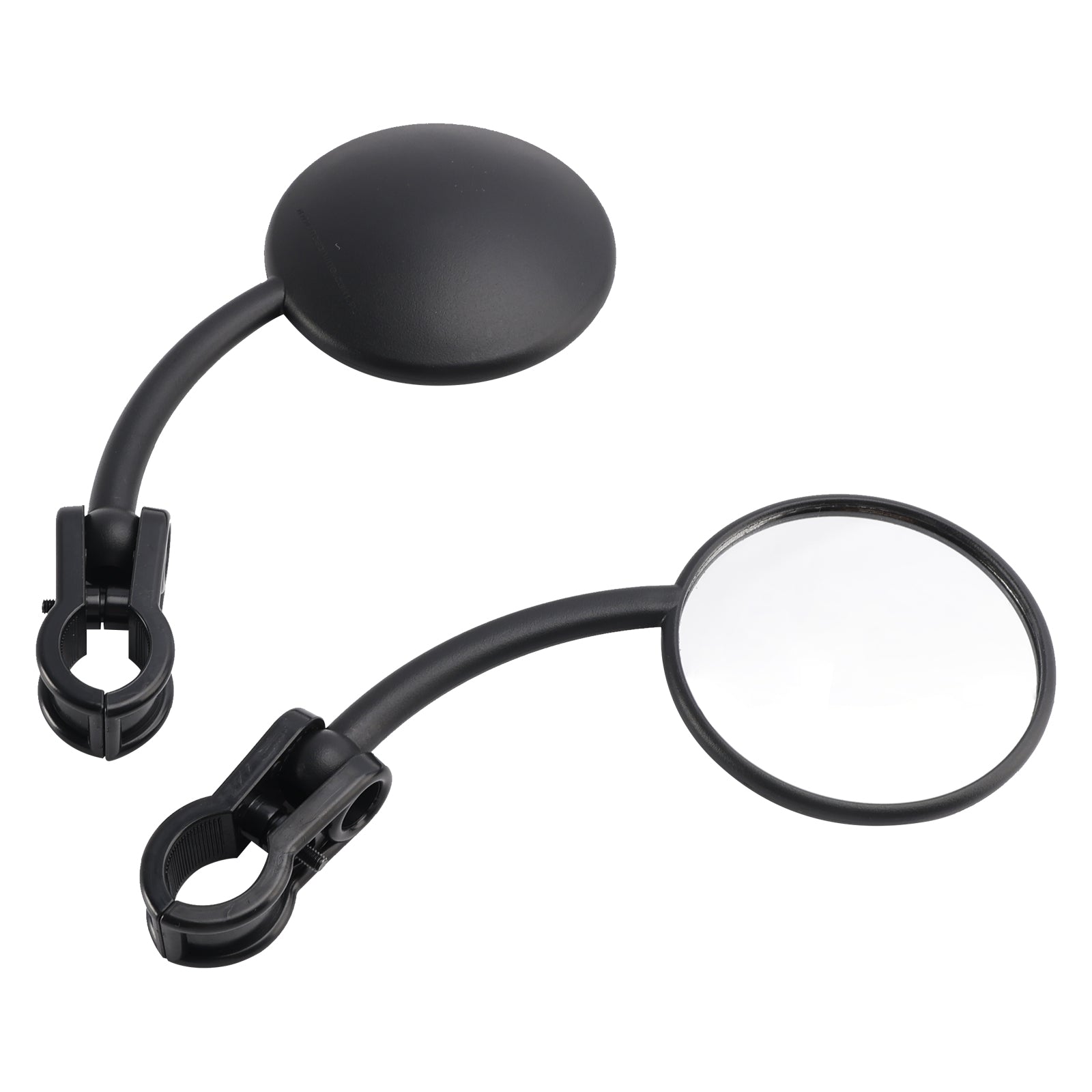 Universal 22mm Handlebar Clamp 80mm Enduro Motocross Mirror Set folding mirrors