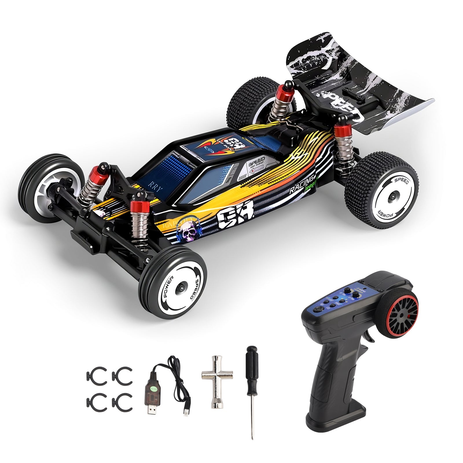 Wltoys 244016 2.4G 1:24 Scale 2WD High Speed Racing Off Road Remote Control Car