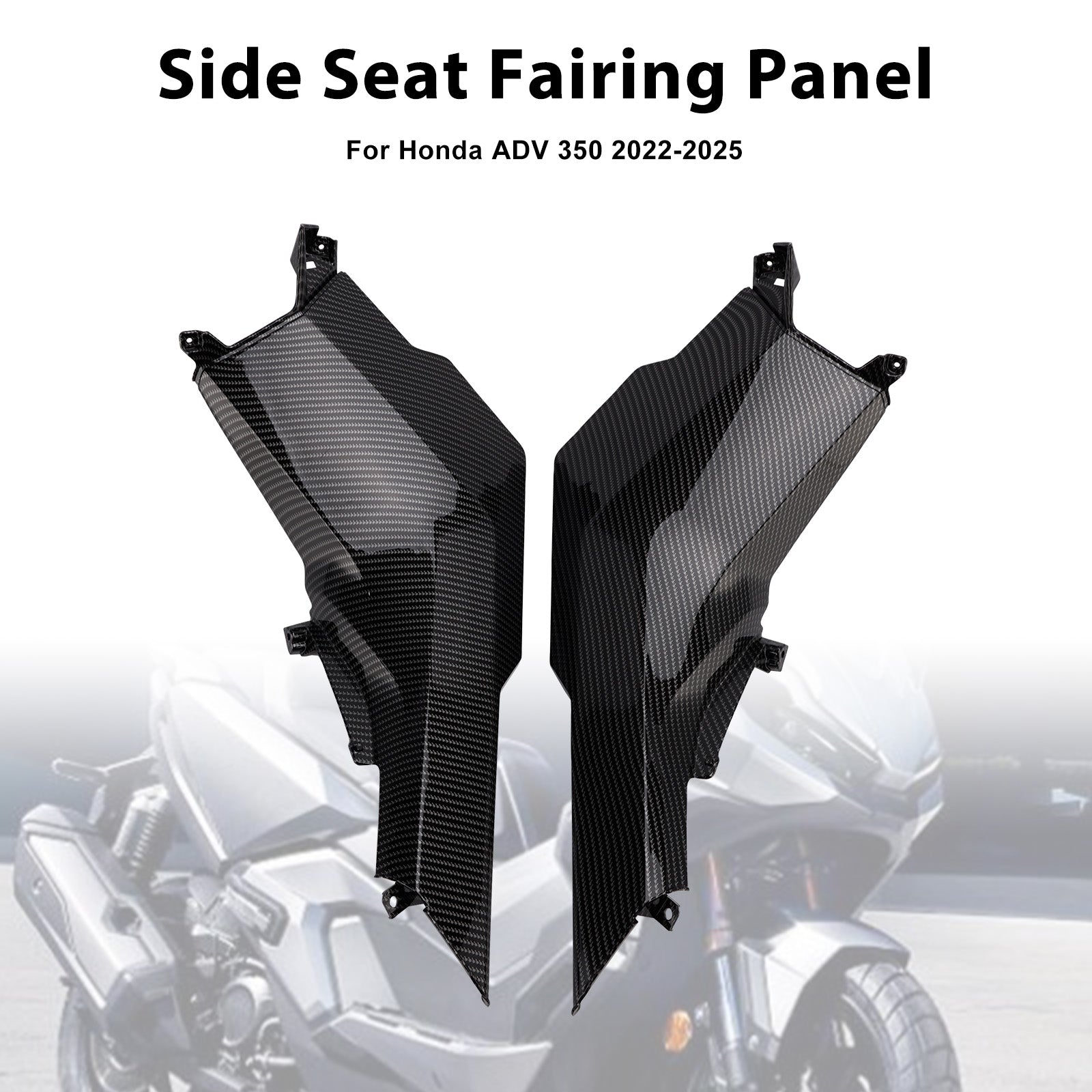 2022-2025 Honda ADV 350 Seat Side Cover Panel Fairing Cowl