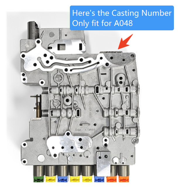 2011-up JEEP GRAND CHEROKEE 8 RWD L6 3.0L V6 3.0L 3.6L Transmission Valve Body 8HP45 8HP70