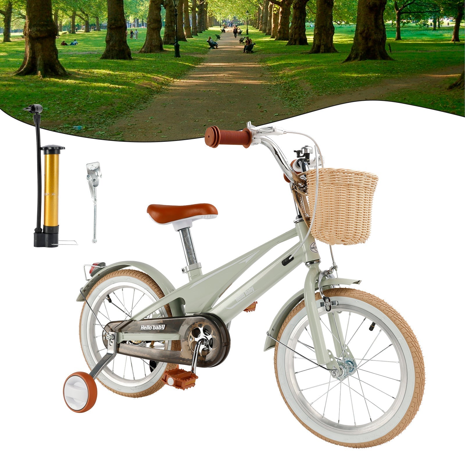 Ages 7-9 Years 16 inches Kid's Bike Child Bicycle