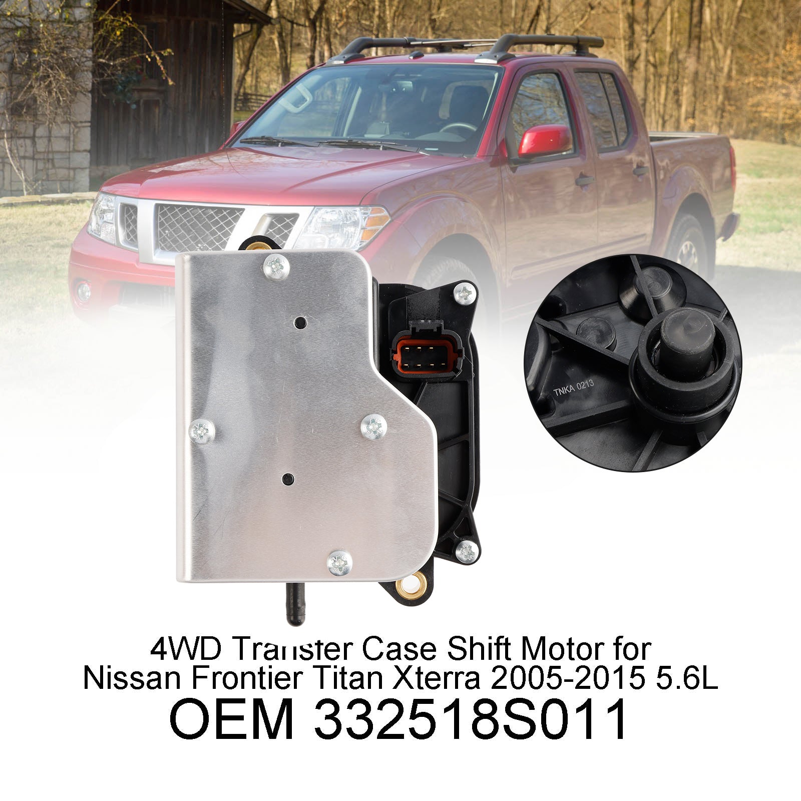 Nissan Titan 2004-2015 V8 5.6L Petrol 4WD Transfer Case Shift Motor