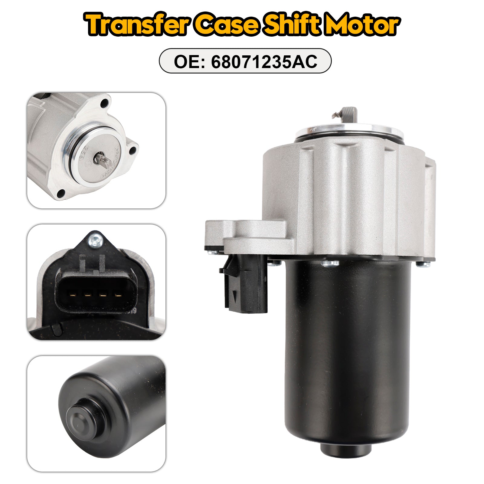 68071235AC 600-938 Transfer Case Shift Motor for Jeep Grand Cherokee Liberty Fedex Express