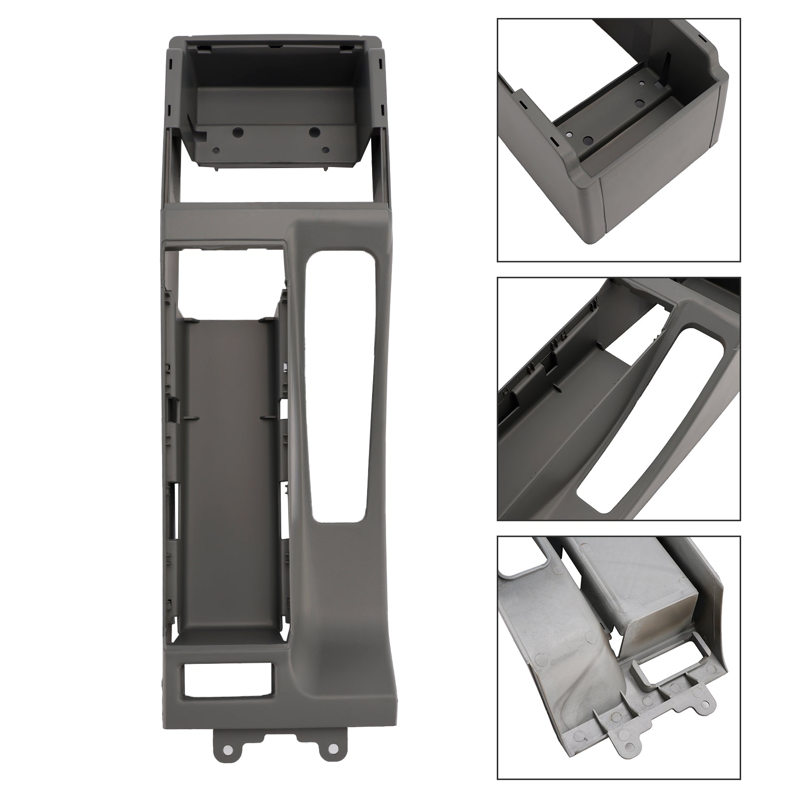 2002-2006 BMW E46 325i 328i 330i Grey Centre Console Armrest Trim Base 51168213680