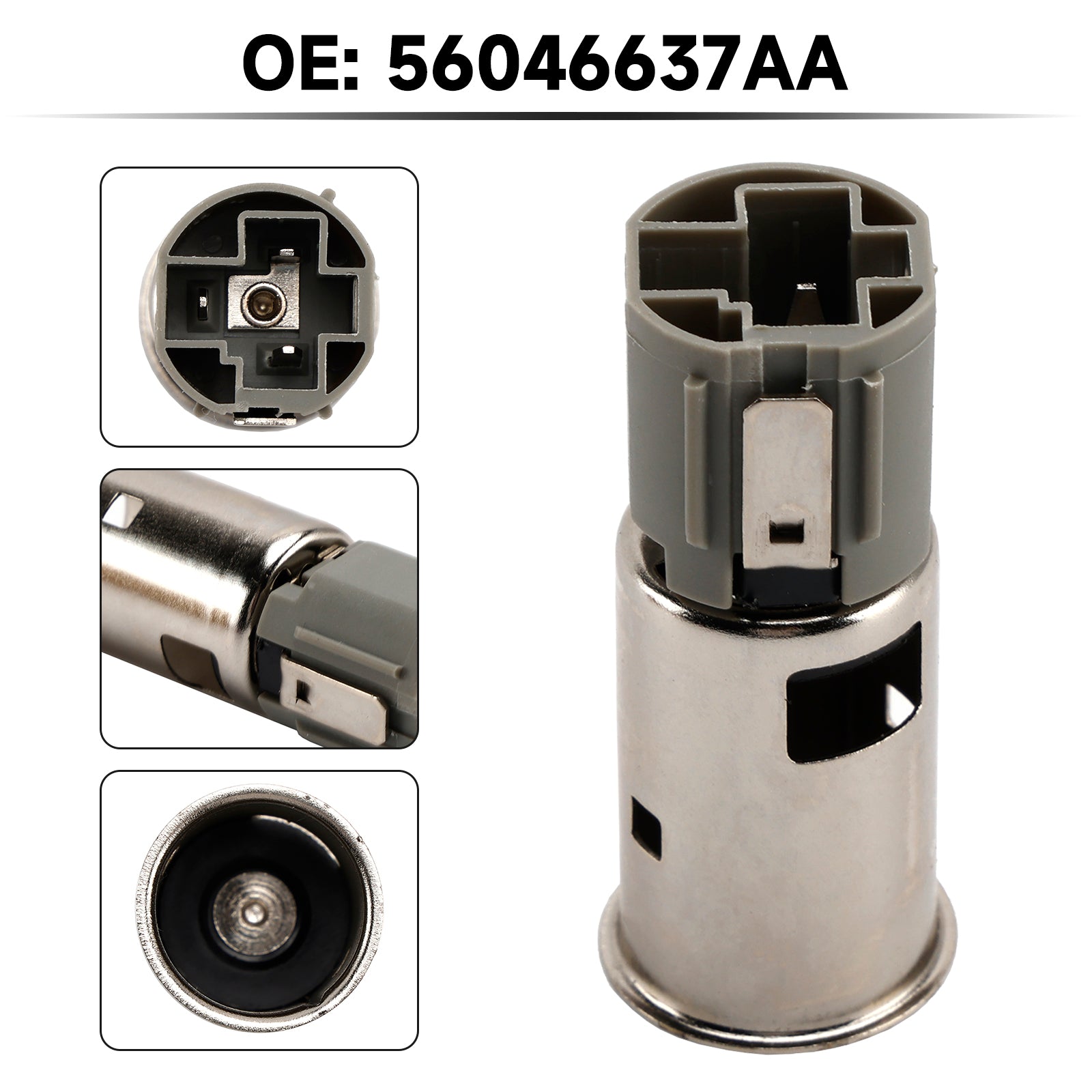 2011-2024 Chrysler Dodge Jeep Ram Power Outlet Cigarette Lighter Socket 56046637AA