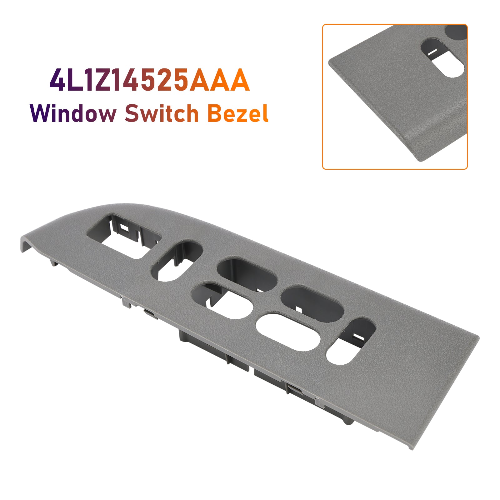 2003-2006 Ford Expedition (without Memory Seats) Window Switch Bezel Driver Side Front 4L1Z14525AAA