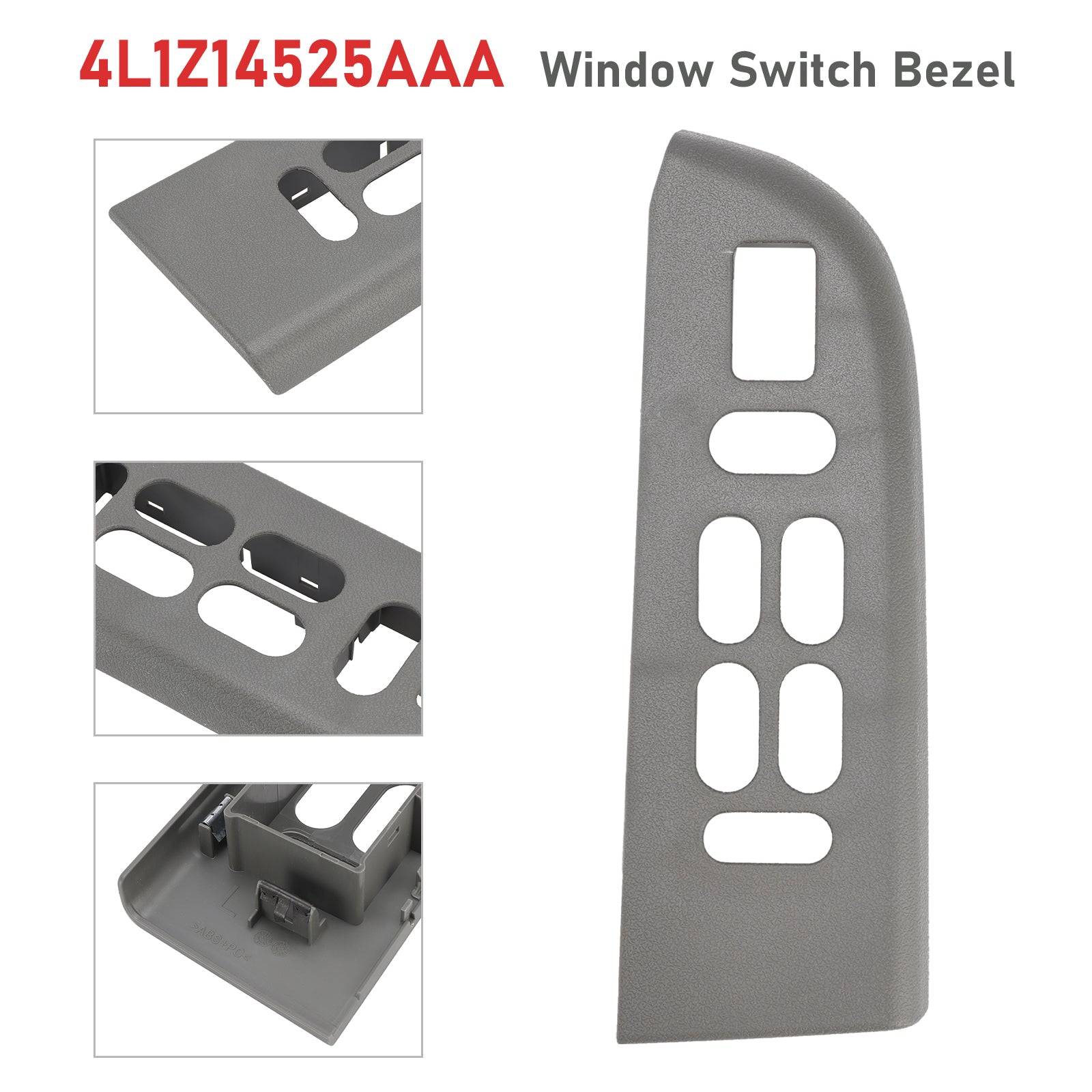 2003-2006 Ford Expedition (without Memory Seats) Window Switch Bezel Driver Side Front 4L1Z14525AAA