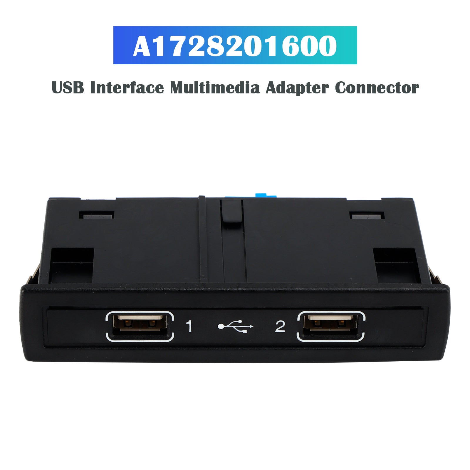 2012-2016 Mercedes-Benz M Class (W166) USB Interface Multimedia Adapter Connector A1728201600