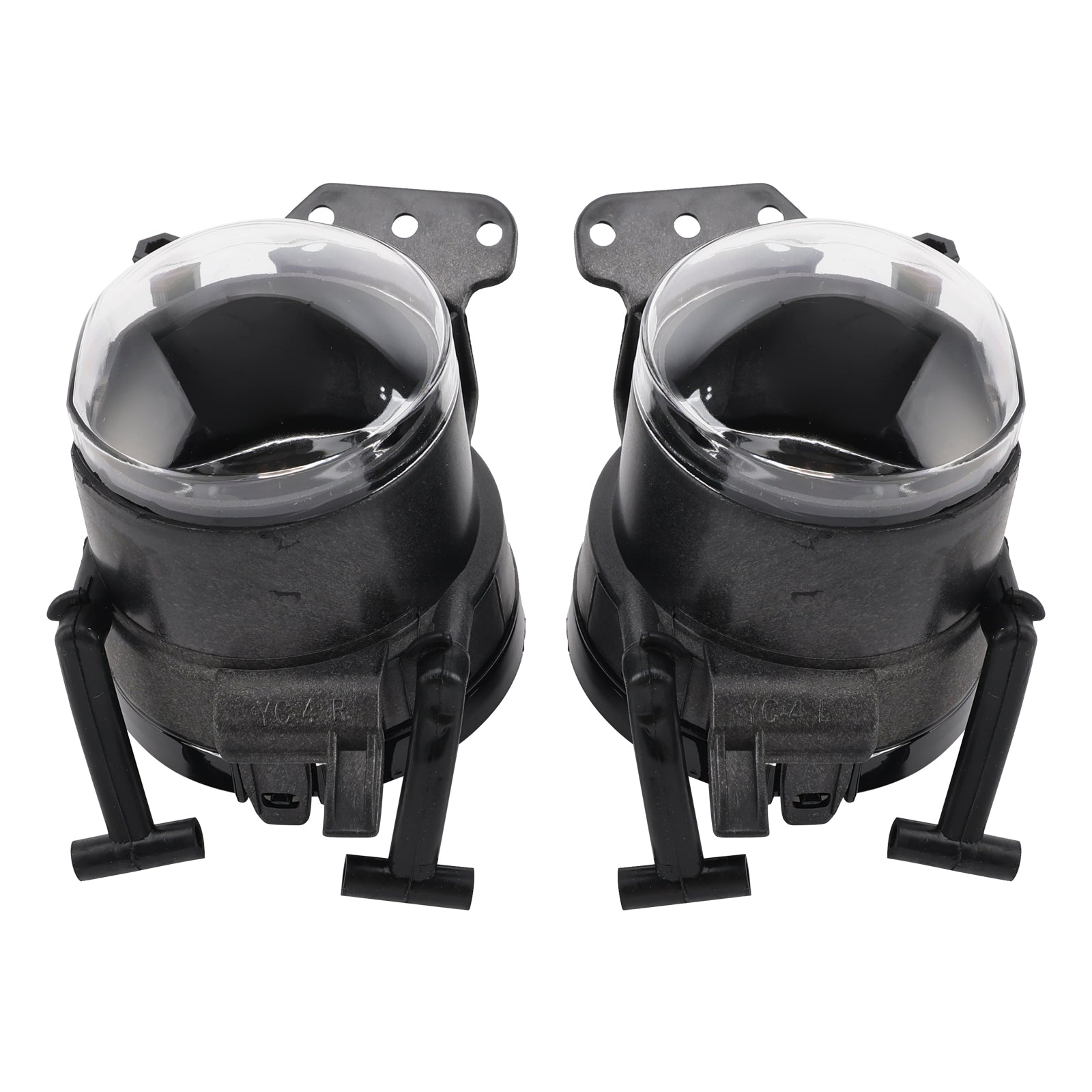 2004-2007 BMW E60 5-Series Pair Front Bumper Fog Light Lamp Bulb Housing