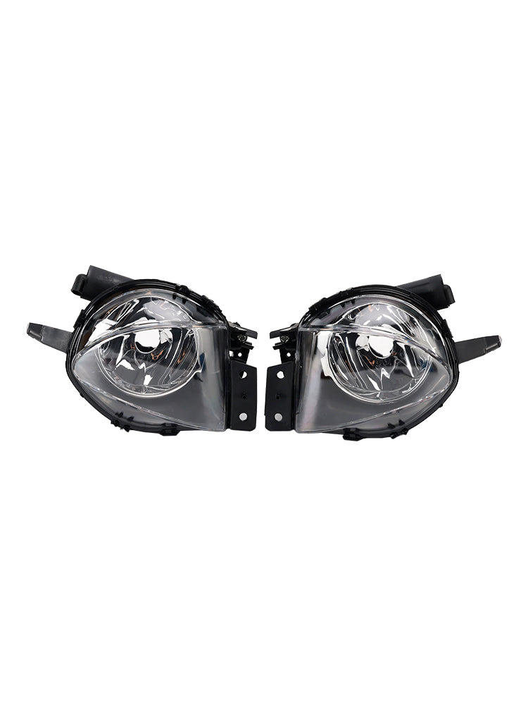 Pair Front Fog Light Lamps With Bulbs For BMW E90 3-Serise 2006-2008