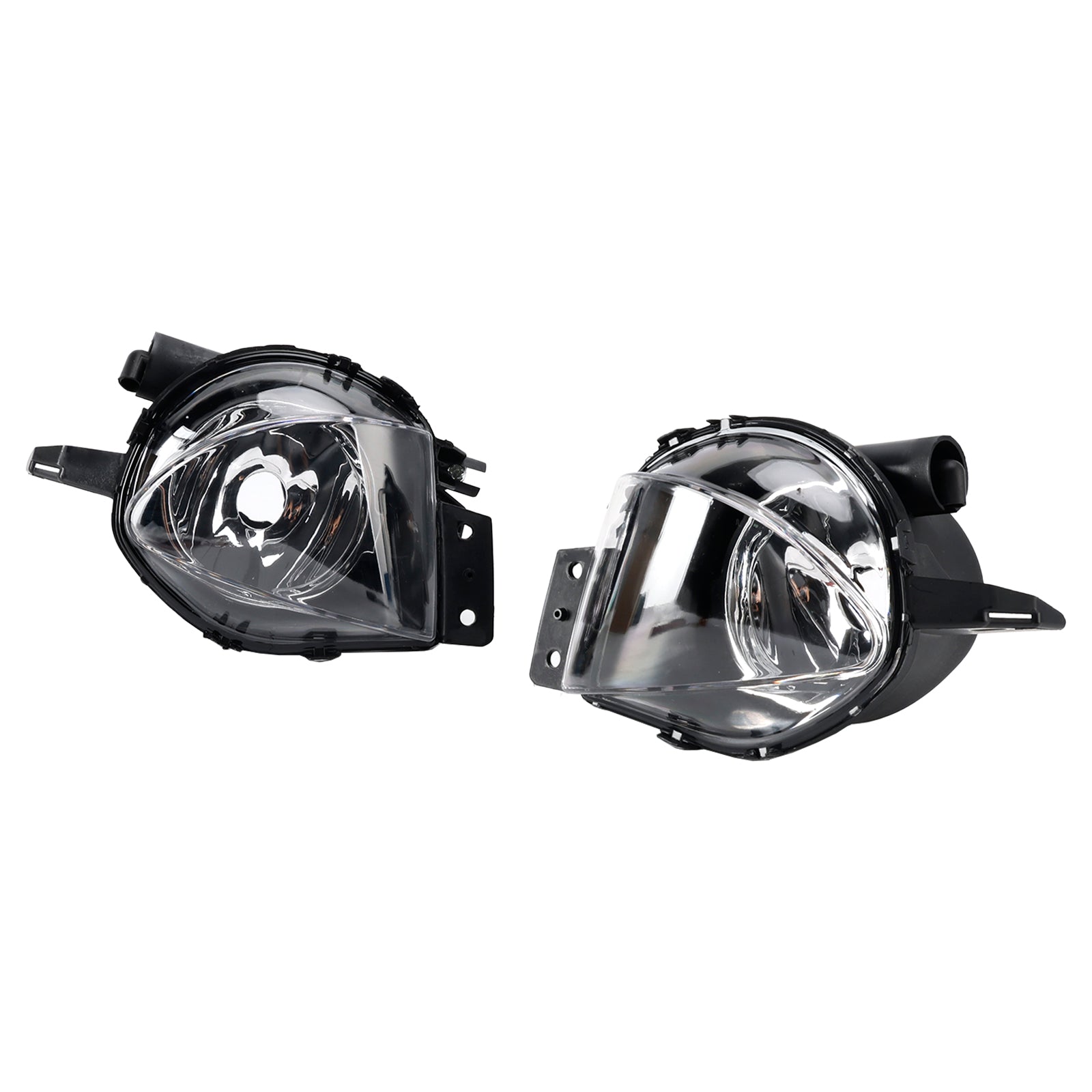 Pair Front Fog Light Lamps With Bulbs For BMW E90 3-Serise 2006-2008