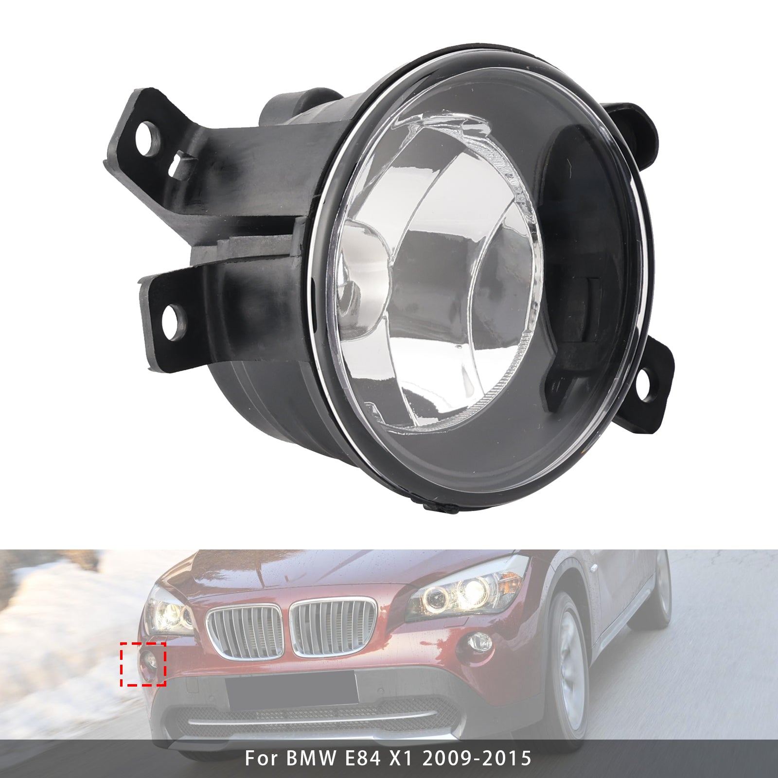 2009-2015 BMW X1 E84 1 Pcs Front Right Fog Light Without Bulb 63172993526