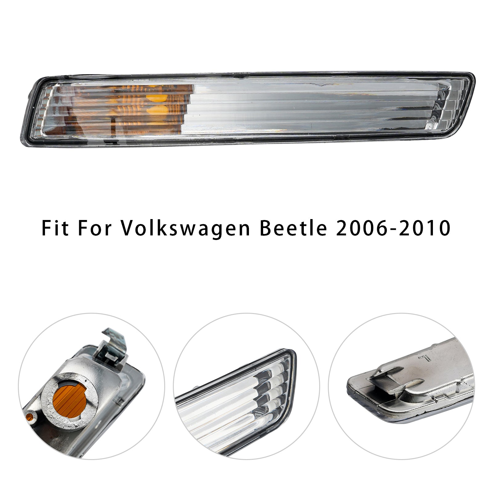 2006-2010 Volkswagen Beetle 1 Pcs Front Bumper Left Turn Signal Light 1C0953041R