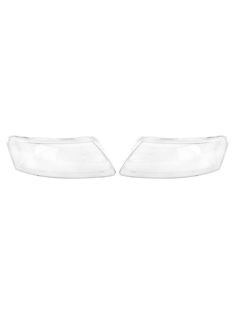 Audi A6 2006-2011 Left +Right Headlight Lens Plastic Cover Shell 4F0941003/04 Fedex Express