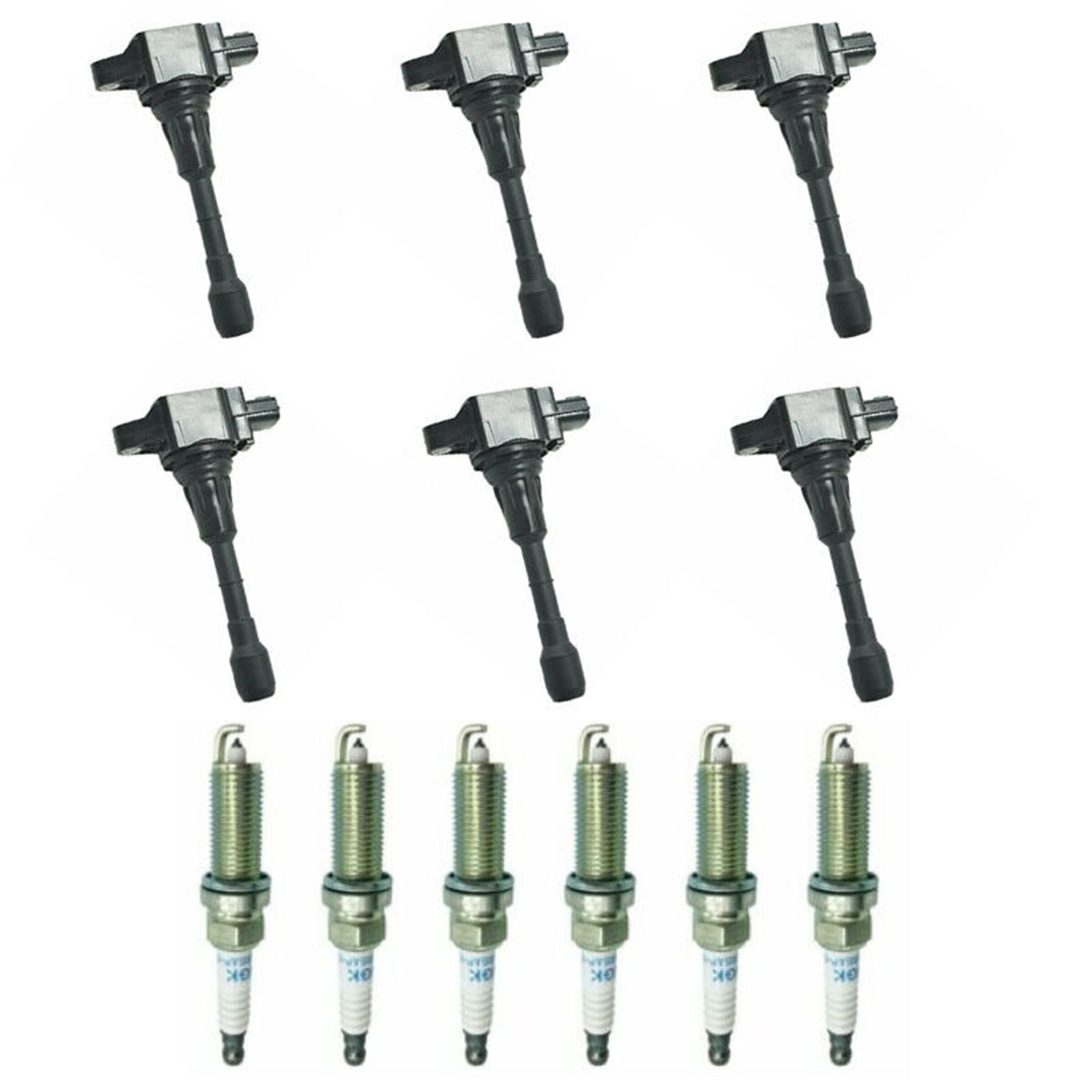 인피니티 G25 닛산 맥시마 3.5 V6 09-19 6 점화 코일+6 점화 플러그 UF550 페덱스 익스프레스