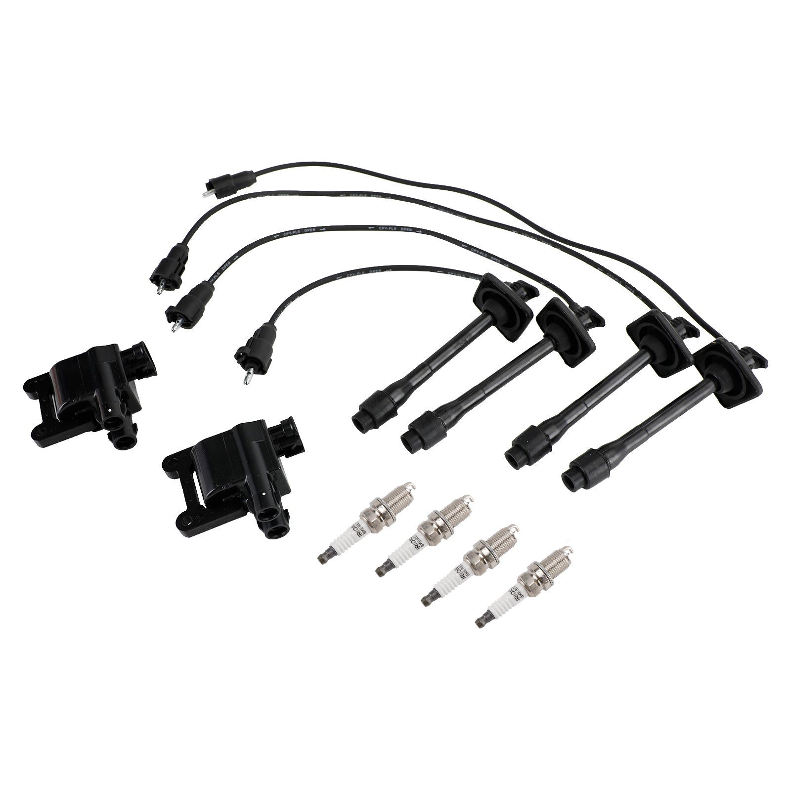 UF180 UF181 UF182 UF294 Ignition Coil+Wire+Spark Plug Kit For Toyota Camry RAV4 L4