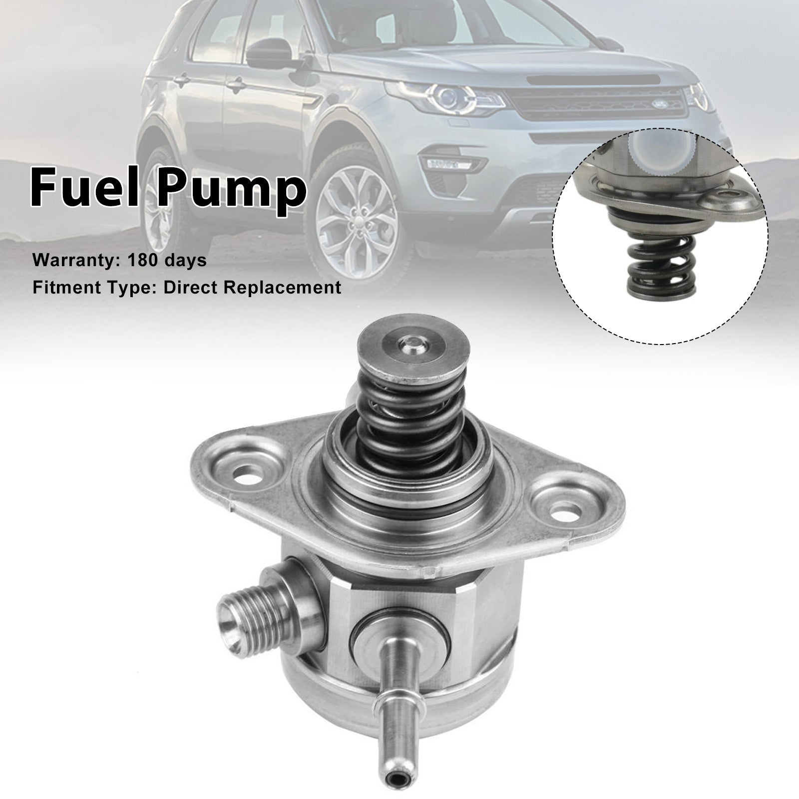 2015 2016 2017 Land Rover Discovery Sport 2.0L L4 Turbocharged High Pressure Fuel Pump LR025599