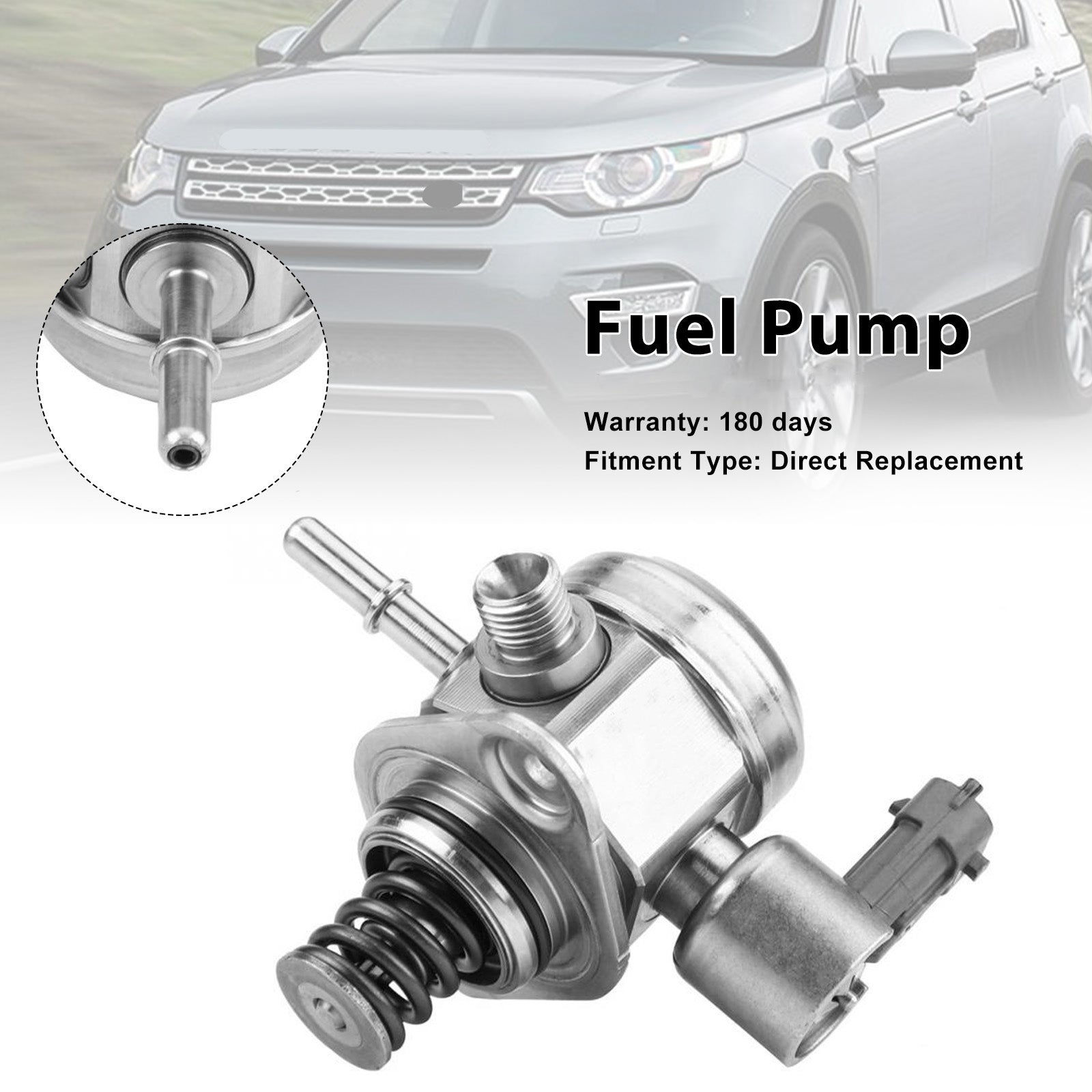 2015 2016 2017 Land Rover Discovery Sport 2.0L L4 Turbocharged High Pressure Fuel Pump LR025599