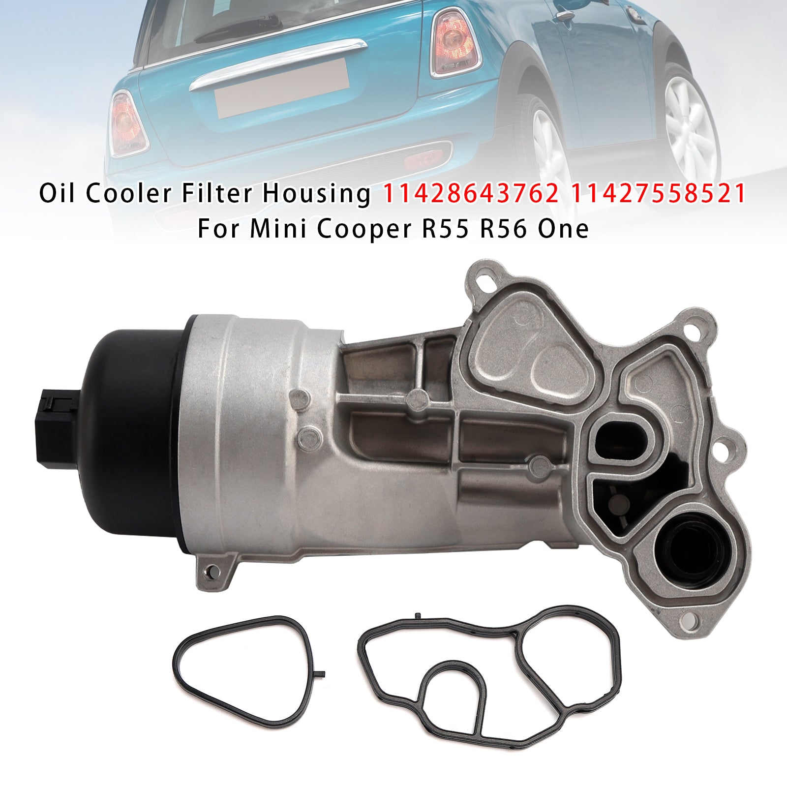 2006-2013 MINI (R56) Cooper Oil Cooler Filter Housing 11428643762 11427558521