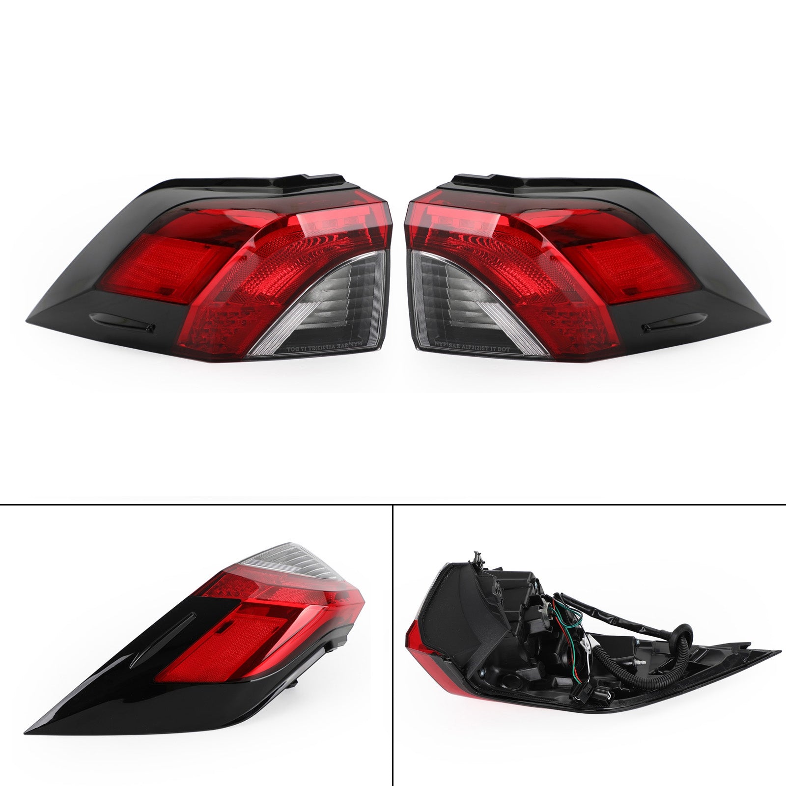 L+R Side Tail Light Rear Lamp Outer 81560/81550-0R090 For Toyota RAV4 2019-2023