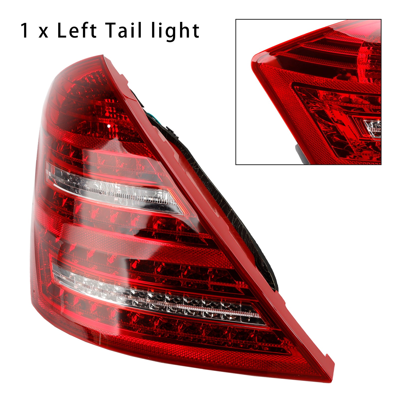 2007-2013 Mercedes Benz W221 S-Class Left LED Tail Light Lamp 2218201364